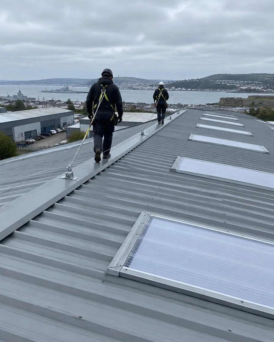 Commercial roofing in Ilfracombe