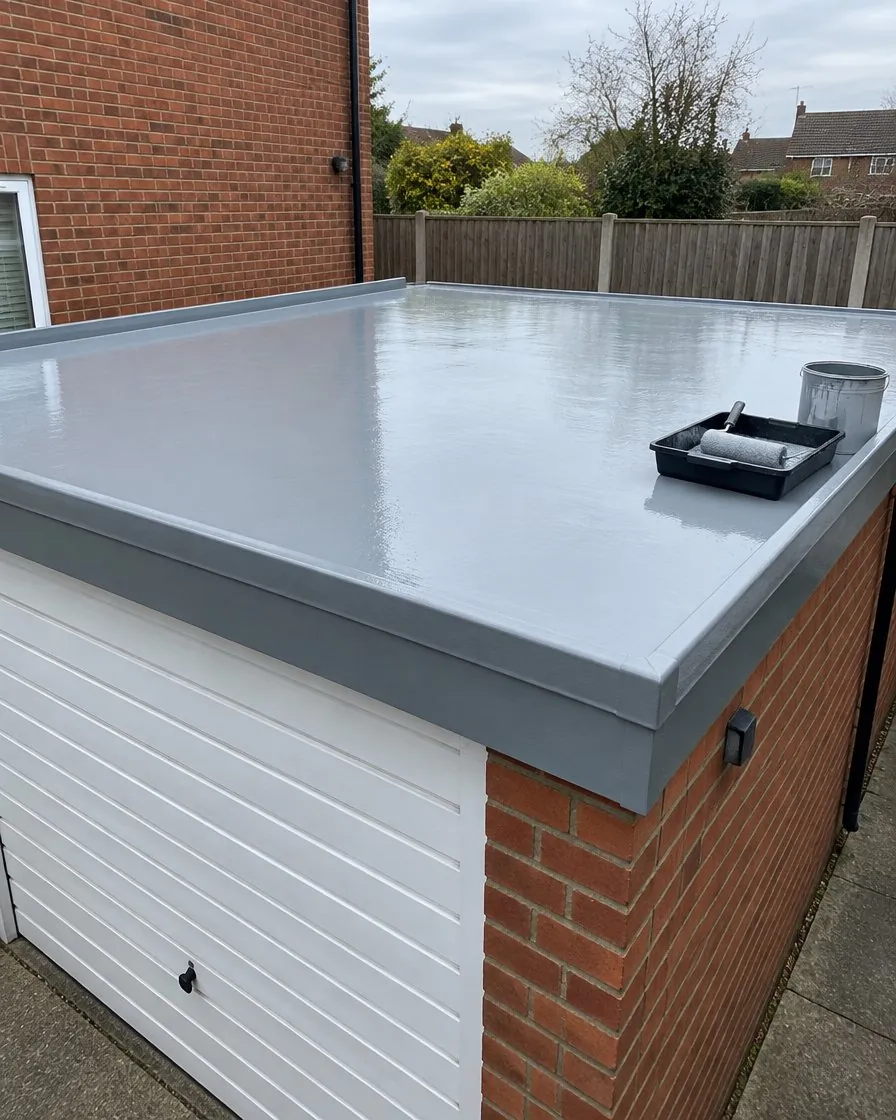 Garage roof replacement in Ilfracombe