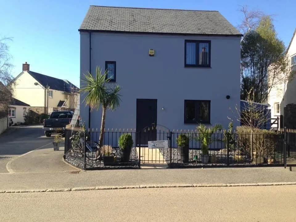 Finished exterior painting and roofline work in Ilfracombe