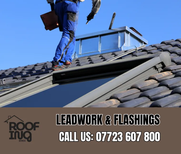Lead roofing and flashing work in Ilfracombe